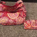 Vera Bradley  Crossbody Bag wIth Wallet Pattern Raspberry Fizz Pink Photo 4