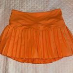 Goldhinge Pleated Skirt Orange Photo 0