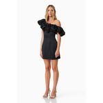 Elliatt NWT Amelie Mini Party Dress In Black Sz Medium $248 Photo 2