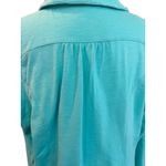 Lizwear Womens XXLTG Aqua Blue Full Zip Up Long Sleeve‎ Jacket Pockets Size XXL Photo 4