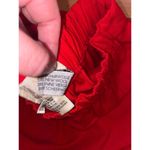 Vintage Escada Red‎ Pencil Skirt 100% Wool elastic waist in Germany Size 4/6 Red Photo 2