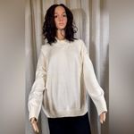 🤍 Carly Blake Ivory 100% Cotton Knit Sweater – Size 3X (Made in USA) Photo 1