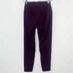 P’Tula maroon women’s new full length high rise crossover leggings Purple Size M Photo 7