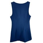 Sincerely Jules  Navy Blue Square Neck Sleeveless Button Up Mini Dress Size M Photo 1