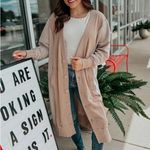 Free People We The Free Dreamy Blue Cardi in Sand S Photo 7