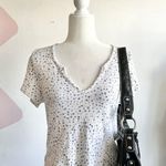 Eye Candy Ditsy Floral Ribbed Top, Cottagecore Coquette Y2K Soft‎ Girl XL Casual Summer Photo 0