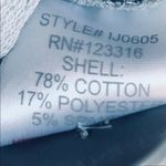 Iris basic  blazer women's small double breasted cropped stretch gray pockets Photo 5