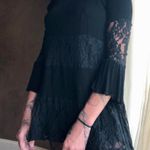 Simple Lace Mini Dress Casual Photo 1