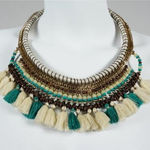 Unique Vintage Beautiful Vintage Polynesian/Hawaiian Boho Tribal Exotic Necklace Beads Tassels Photo 0