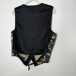 Vintage Bobbie Brooks Christmas vest size large Black Photo 5