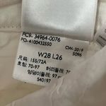 Levi's Levi’s • Wedgie Straight Cold Feet Women's White Jeans Photo 7