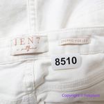 New! Jen 7 by 7 for All Mankind ivory white cropped‎ wide leg jeans, size 12 Photo 10