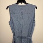 Jag jeans  Abra Chambray Light Blue Dotted Tie Dress Photo 7