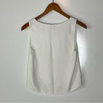 Babaton  White Loose Fit V Neck Tank Top Size XXS Photo 2