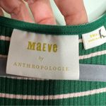 Anthropologie Maeve Maxi Striped Ribbed Knit Maxi Dress Size Small Photo 11