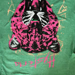 Def Leppard Hysteria Women's Green Band Graphic Tee T-Shirt XS NWOT Photo 1