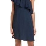 CeCe  Women's Tunic Dress One Shoulder Navy Blue Size 6 Photo 0