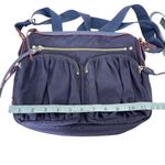MZ Wallace  Paige Bedford Navy Nylon Bag Photo 5