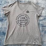Nike  Heathered Gray Seattle Seahawks Superbowl XLVII Short Sleeve Tee Large Photo 0