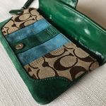 Coach  Signature Suede Stripe Wristlet Zipper Pouch, Y2K Photo 11