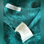 Vintage Sleep Solutions Green Paisley Cami Tank, Size Large Photo 2