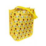 Marc Jacobs NEW Daisy Summer Tote Bag Yellow Floral Strawberry Photo 4