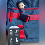 DC Comics Superman 2025 Laptop Tech Backpack + Superman Figure Bag Charm Keychain NEW Photo 5