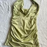 Peppermayo  Exclusive - Samara Halterneck Mini Dress - Sage Photo 4