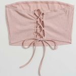 SheIn Glitter Tube Top Photo 1