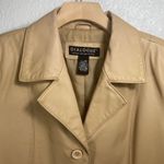 Dialogue Vintage Y2K Beige Tan Women’s Blazer Jacket Classic Leather M Charlies Angels Photo 1