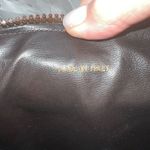 CELINE  Macadam Brown canvas And Leather Boston Bag Photo 12