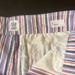 Gap  Stretch Easy Through Hip & Thigh Mid‎ Rise Striped Shorts 8 Photo 8