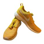 Nike Roshe FlyKnit Yellow Pink Running Athletic Sneakers Shoes Womens Size 9.5 Photo 0