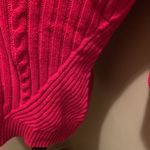 CHAPS NWT  sz L vneck sweater red Photo 3