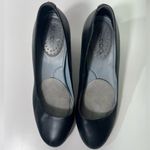 Skypro Anesia Machado II Flight Attendant Cabin Crew Slip On Leather Pumps Heels Black Size 6.5 Photo 1
