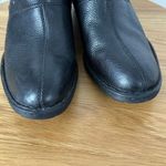 BORN Black Leather Slip On Studded Clogs Comfort WOMEN'S 10 US 42EU Clog Heel Photo 14