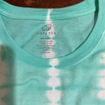 Ivory Ella  Green Tie-Dye T-Shirt Elephant Logo Unisex Adult Large Pocket Tee​ Photo 3