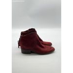 Lucky Brand Lahela Ankle Boots in Red/Sable Suede - Size 8/38 Photo 3