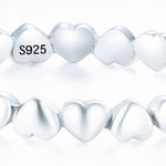 Antian Accessories™ 925 Silver Heart Ring Size 8 Gold Photo 0