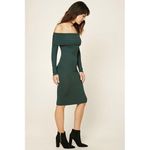 Forever 21 ✨F21 Green Contemporary Bodycon Dress✨ Photo 1