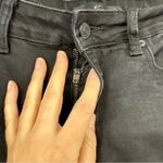 Kancan Black High Rise Skinny Jeans Stretch Womens 28 Zip Fly Casual Stretch Photo 4