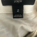 J.Crew Pencil Skirt Sz. 2 Gray Blue Polka Dots Lined Career Work Office BTS Photo 4