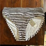 Tommy Bahama Breaker Bay High Waist Bikini Bottoms Swim Brown Stripes NWT Sz XL Photo 2