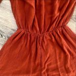 Topshop  orange romper Photo 8