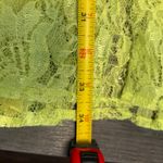 Cheap Monday  Color Block Lace Dress Lime Green Black GrayKnee Length Party S Photo 5