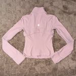 Lululemon  Define Cropped Jacket Full-Zip Athletic Yoga Nulu Pink Haze 2 Photo 9