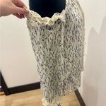 Sugar Lips  XS Floral Lace Cold Shoulder Halter Blouse Photo 2