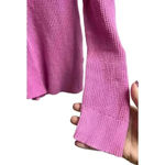 Ralph Lauren Lauren  Pink Cowl Neck Sweater Medium Cotton Photo 3