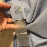 Port de bras Barcelona high waist tie‎ leggings light blue sz small Photo 8