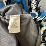 Karlie One Shoulder Mini Cocktail Dress Womens Medium Multicolor Abstract Boho Photo 5